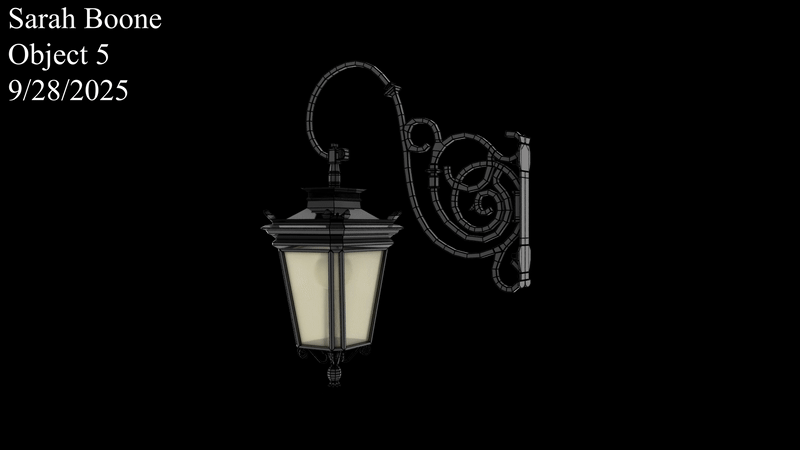 Lamp (Maya, September 28)