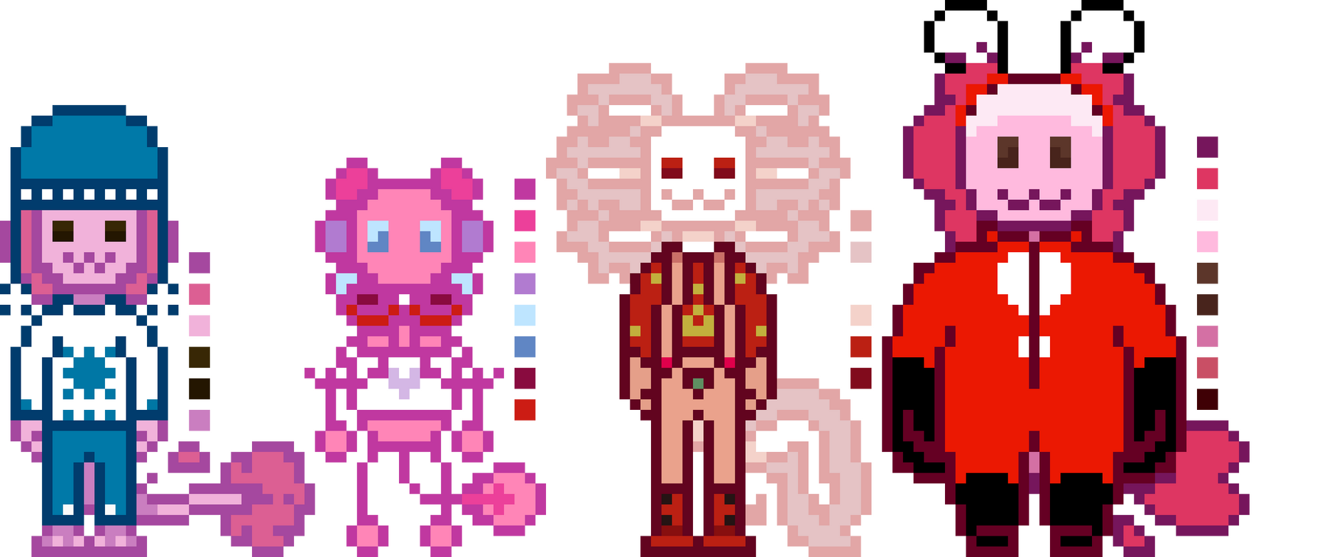 Axolotl Family (Pixquare, July 8)