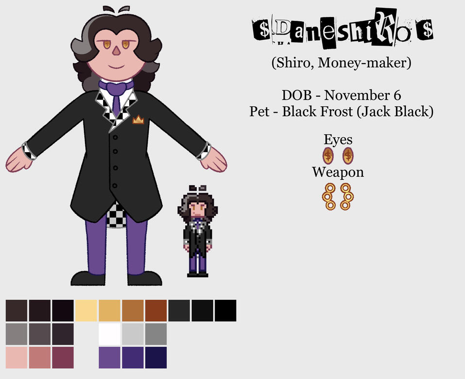 Daneshiro Bio (Procreate, April 19)