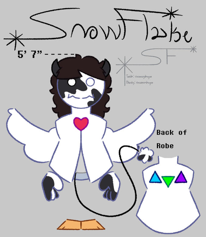 Snowflake (Deltarune SI) (Procreate, October 13)