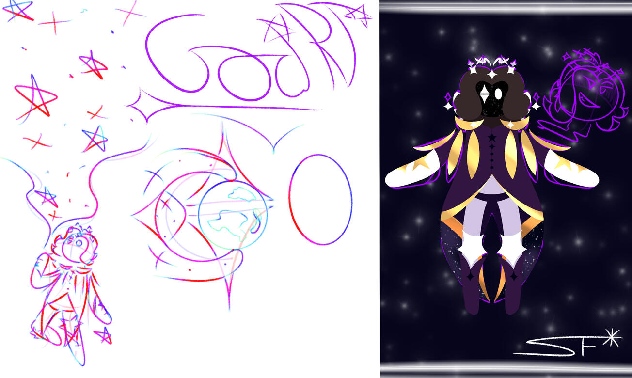 GodRT Ref (Procreate, February 15)