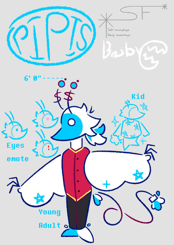 Pipis Baby (Spamtenna Fankid) (Procreate, October 13)