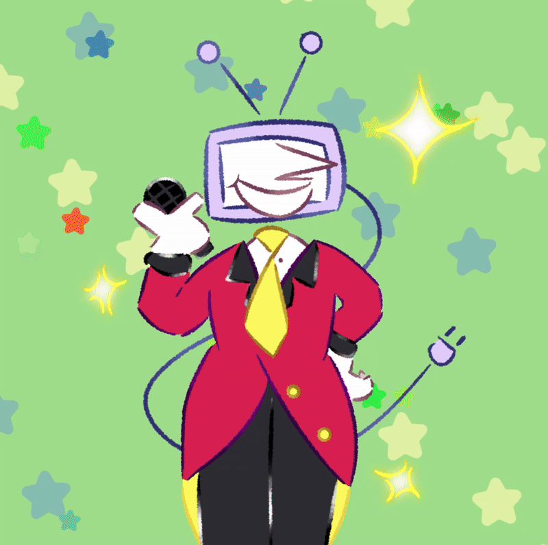 TV Trauma (Procreate and Procreate Dreams, June 28)