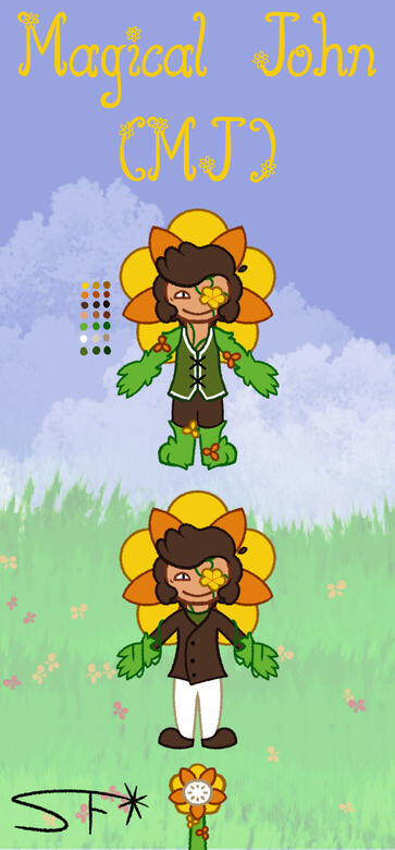 Magical John Ref (Procreate, Febuary 10)