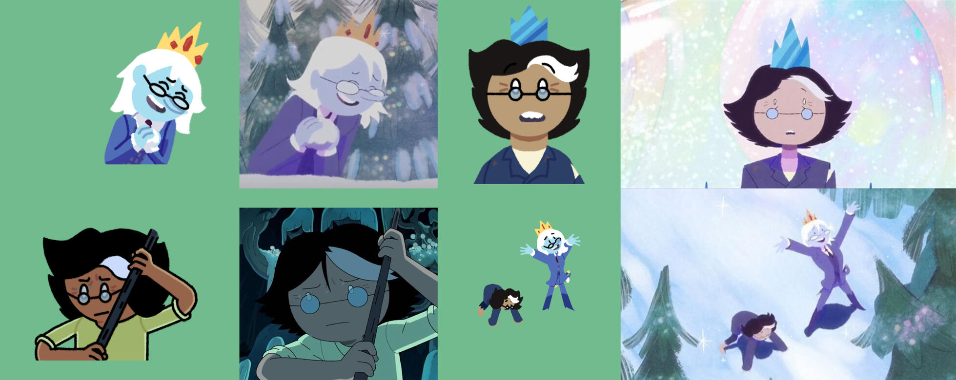 Winterkov Screenshot Redraws (Krita and Photoshop, February 27)