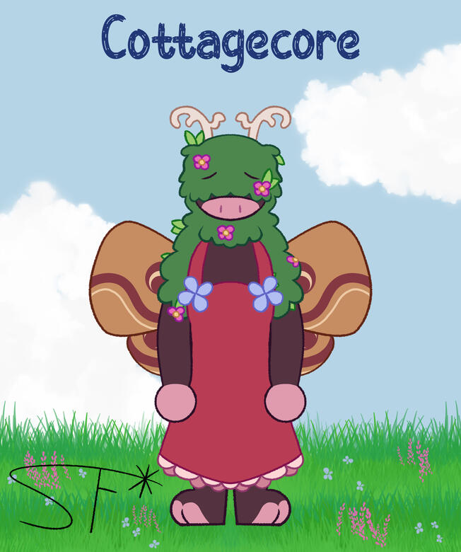 Cottagecore Ref (Procreate, December 17)