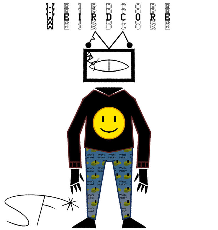 Weirdcore Ref (Procreate, September 18)