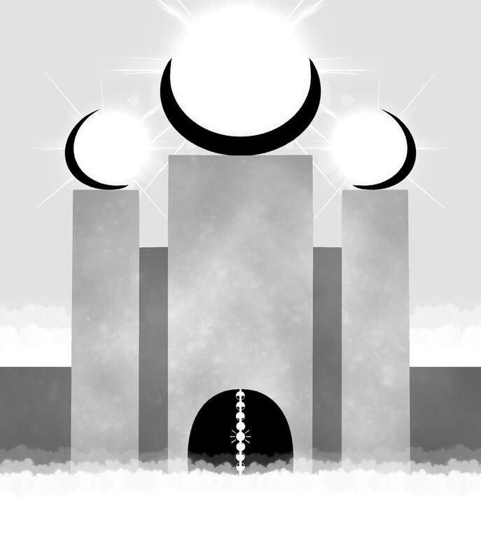 The Shadow Palace (Procreate, November 13)