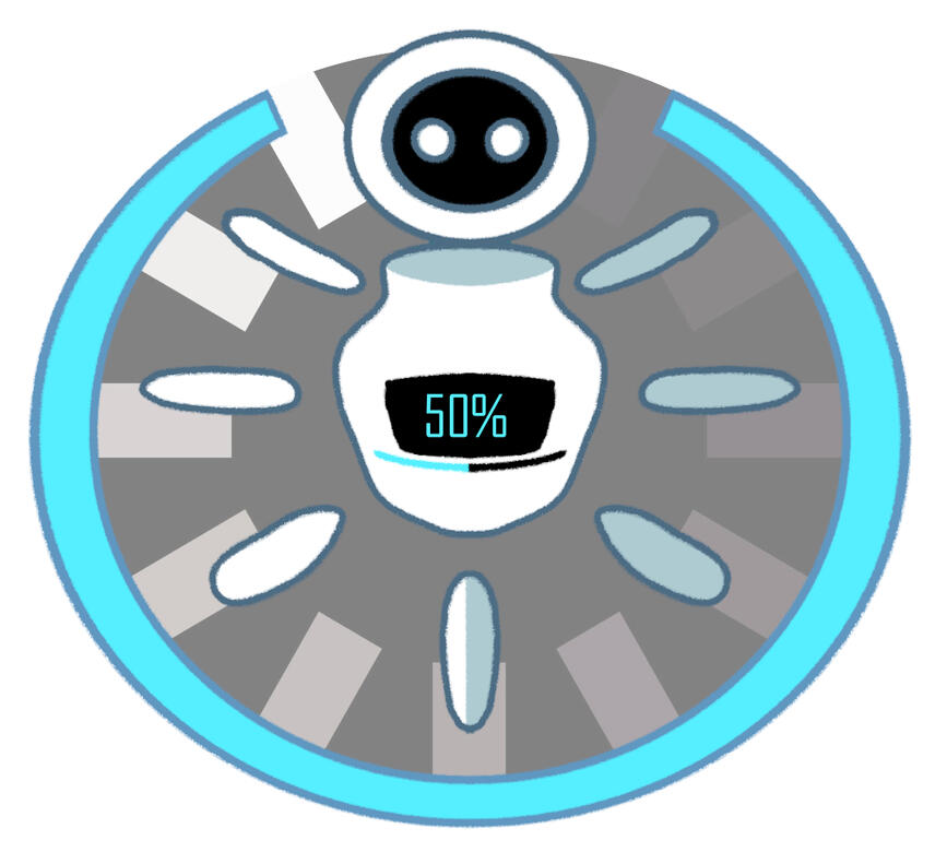 Kaijune #16 - Micro or Macro (Krita, June 16)