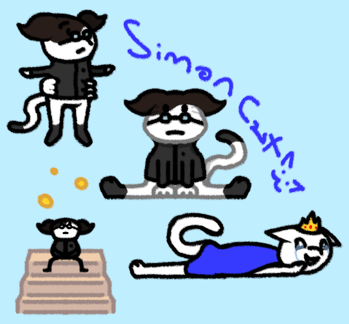 Simon Cat (Krita, October 4)