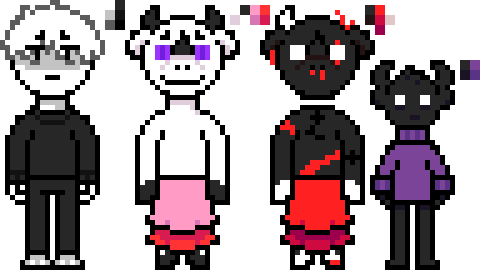 Scapegoat and Related Sprites (Aseprite, May 21)