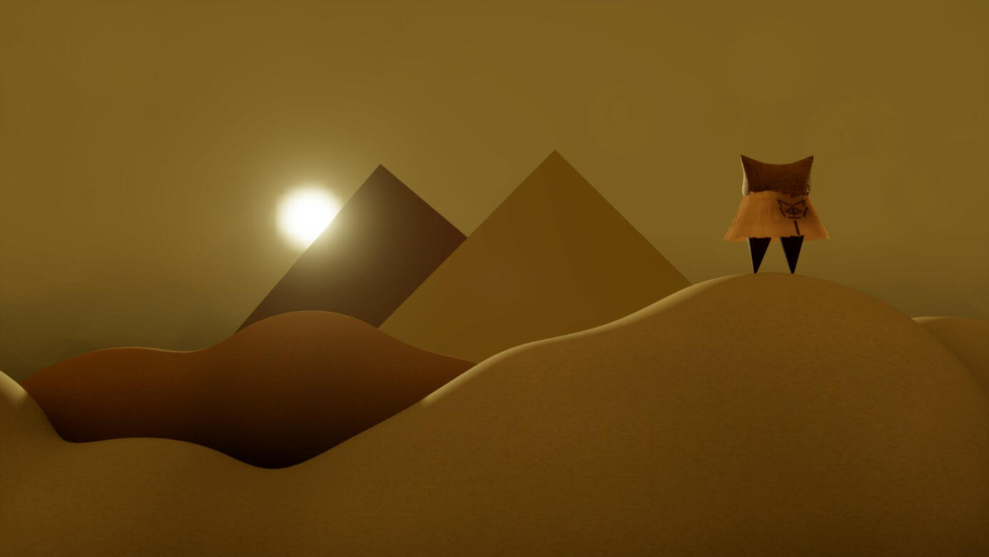 Pyramids in the Distance (Dreams PS4, 2022)