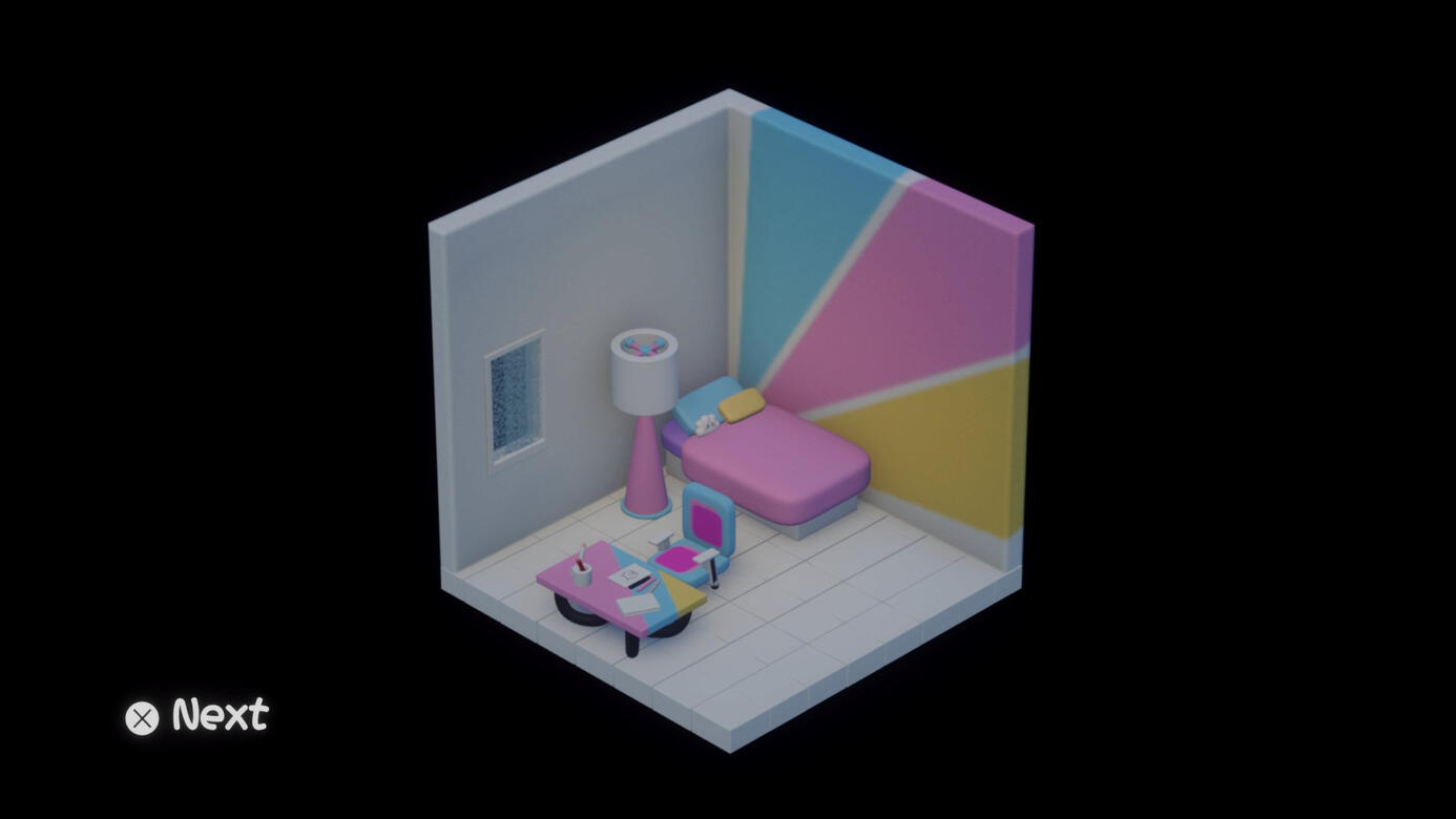Alternate Rooms - Pastel (Dreams PS4, 2022)