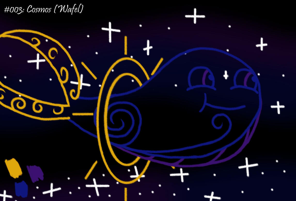 #003 - Cosmos (Krita, 2022)