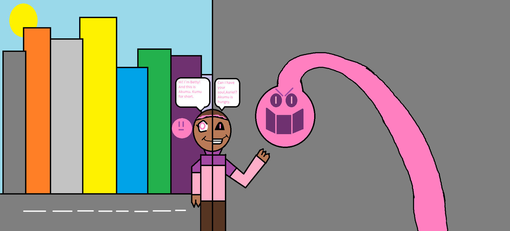 Betty (Glitchtale) (MS Paint, 2018)