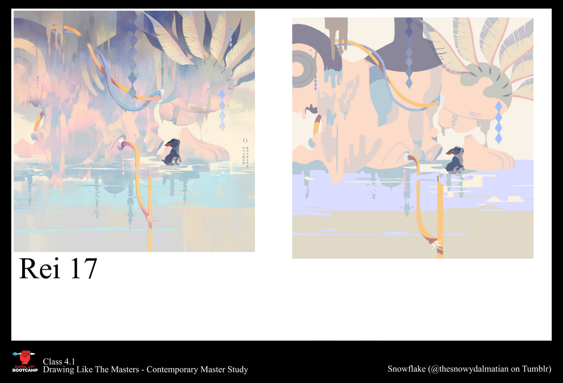 RossDraws Contemporary Master Study (Krita, 2022)